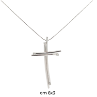 Necklace Recarlo Woman in Gold Diamante 0.08 Ct ZU 501/B - ZU 501/B